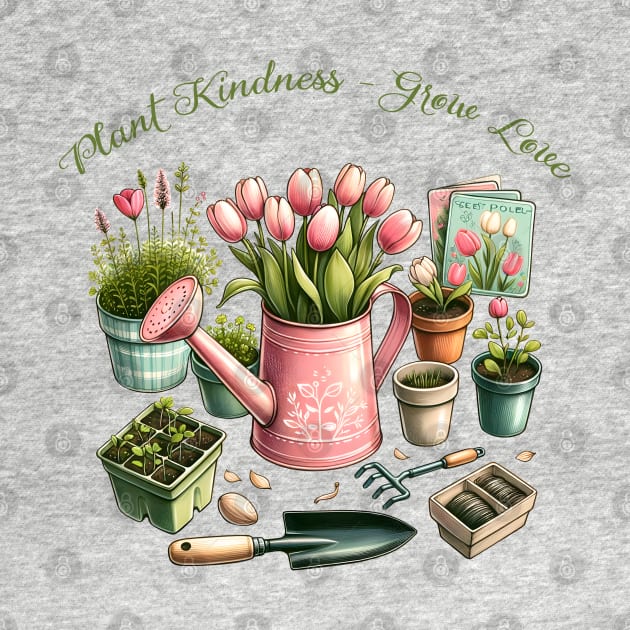 Plant Kindness Grow Love by Dylante